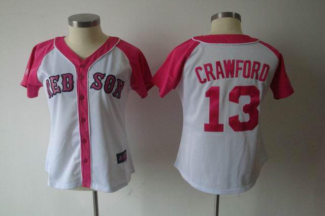 women Boston Red Sox jerseys-024